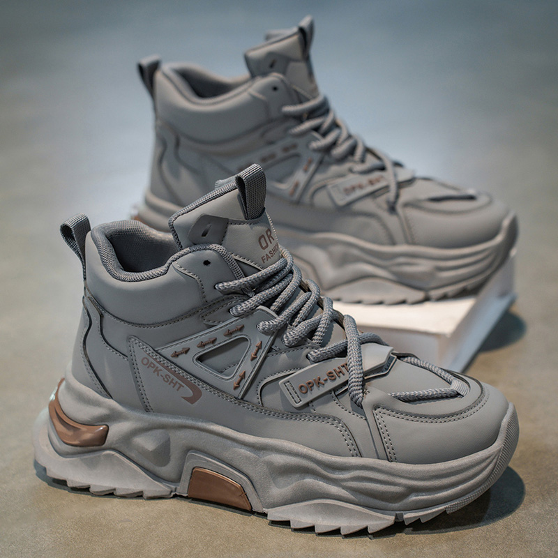 Men Shoes Sale - Высокие дышащие противоскользящие мужские туфли, осень