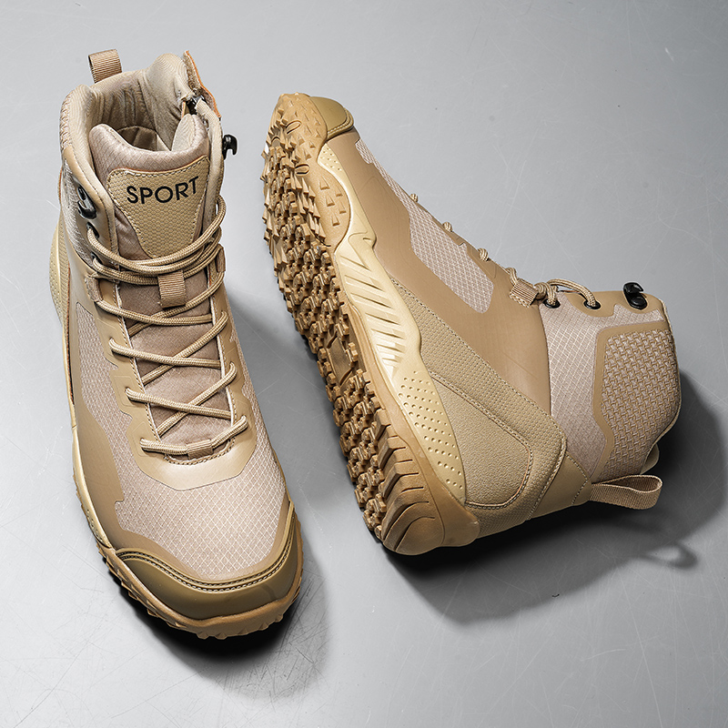 Men'S Shoes For Work - Новые тактические ботинки для мужчин, противоскользящие,