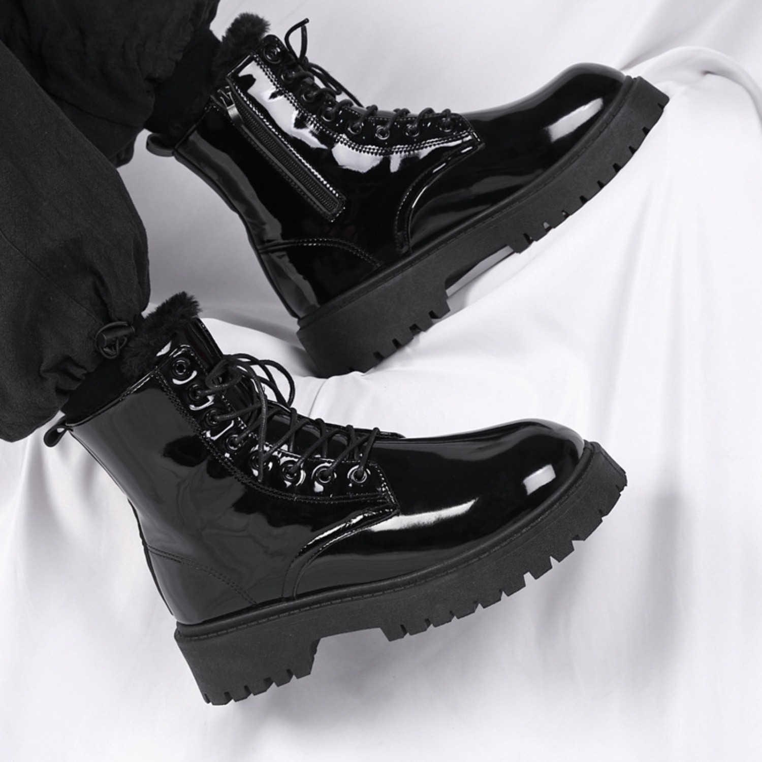 Мужские теплые плюшевые высоки – обзор и цена Men'S Shoes For Work