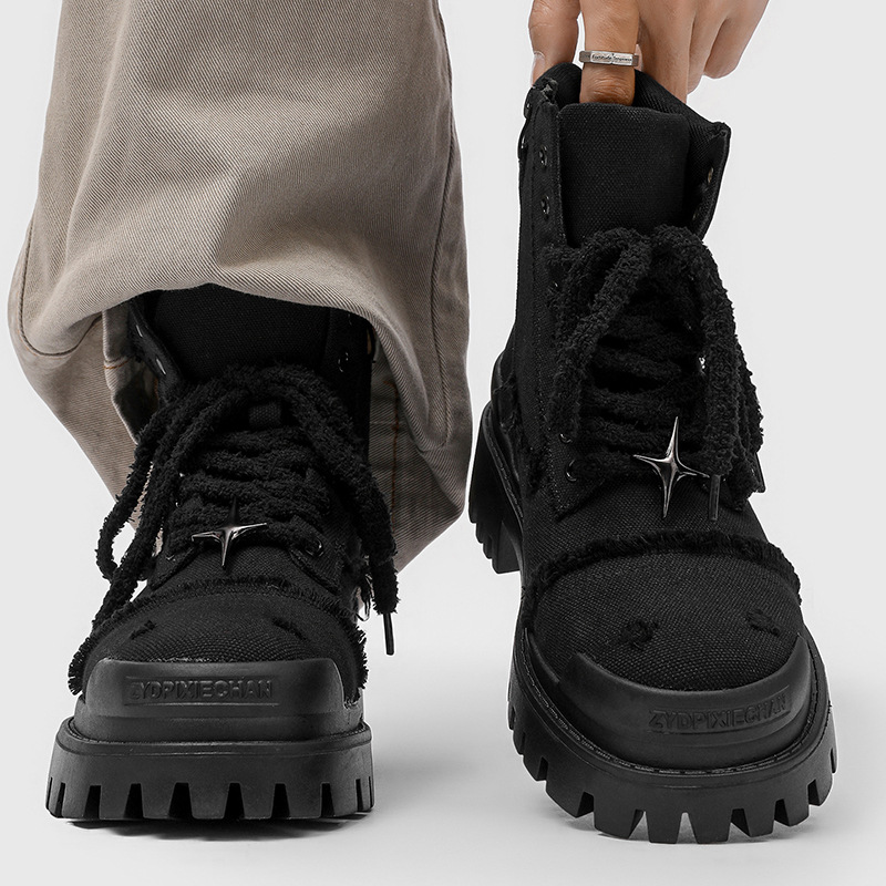 Мужские высокие ботинки на пла – обзор и цена Men'S Shoes For Work