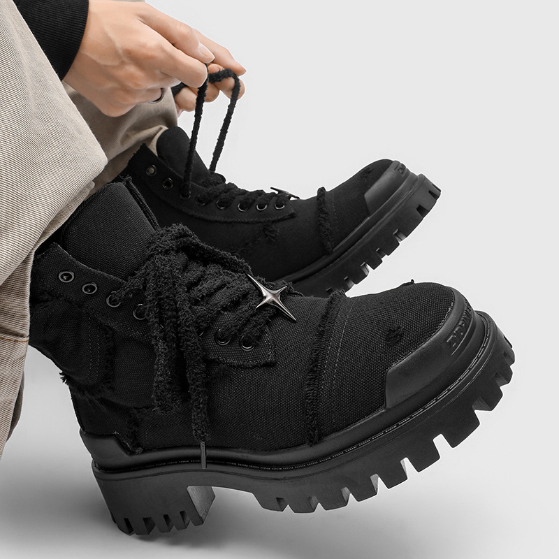 Мужские высокие ботинки на пла – обзор и цена Men'S Shoes For Work