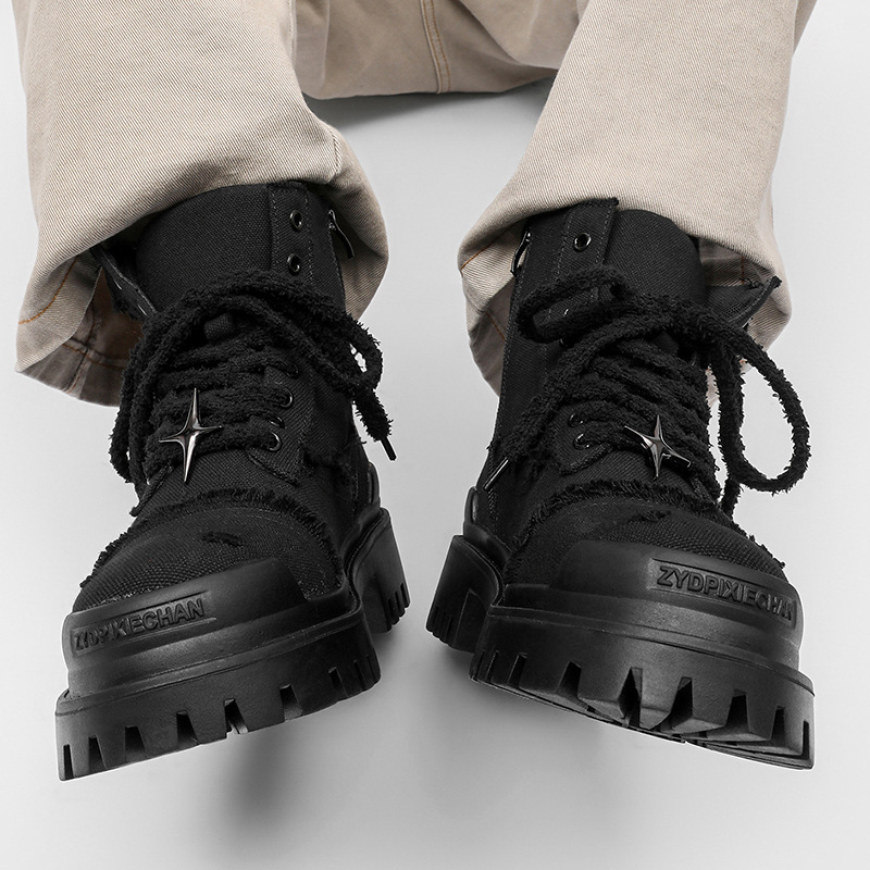 Мужские высокие ботинки на пла – обзор и цена Men'S Shoes For Work