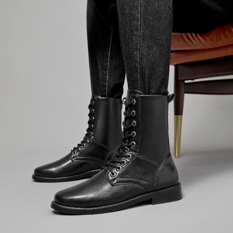 Высокие кожаные тактические бо – обзор и цена Men'S Shoes For Work