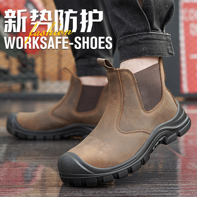 Мужские модные стальные носки  – обзор и цена Men'S Shoes For Work